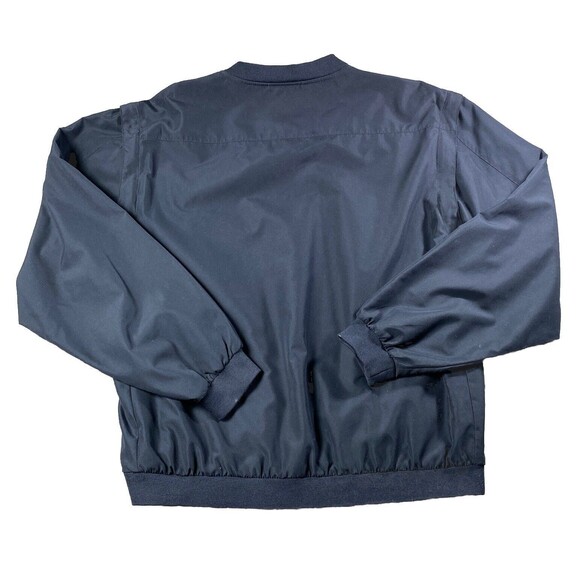 Weatherproof Golf Garment Company Navy Blue Pullover Removable Sleeves Jacket L - Picture 2 of 5